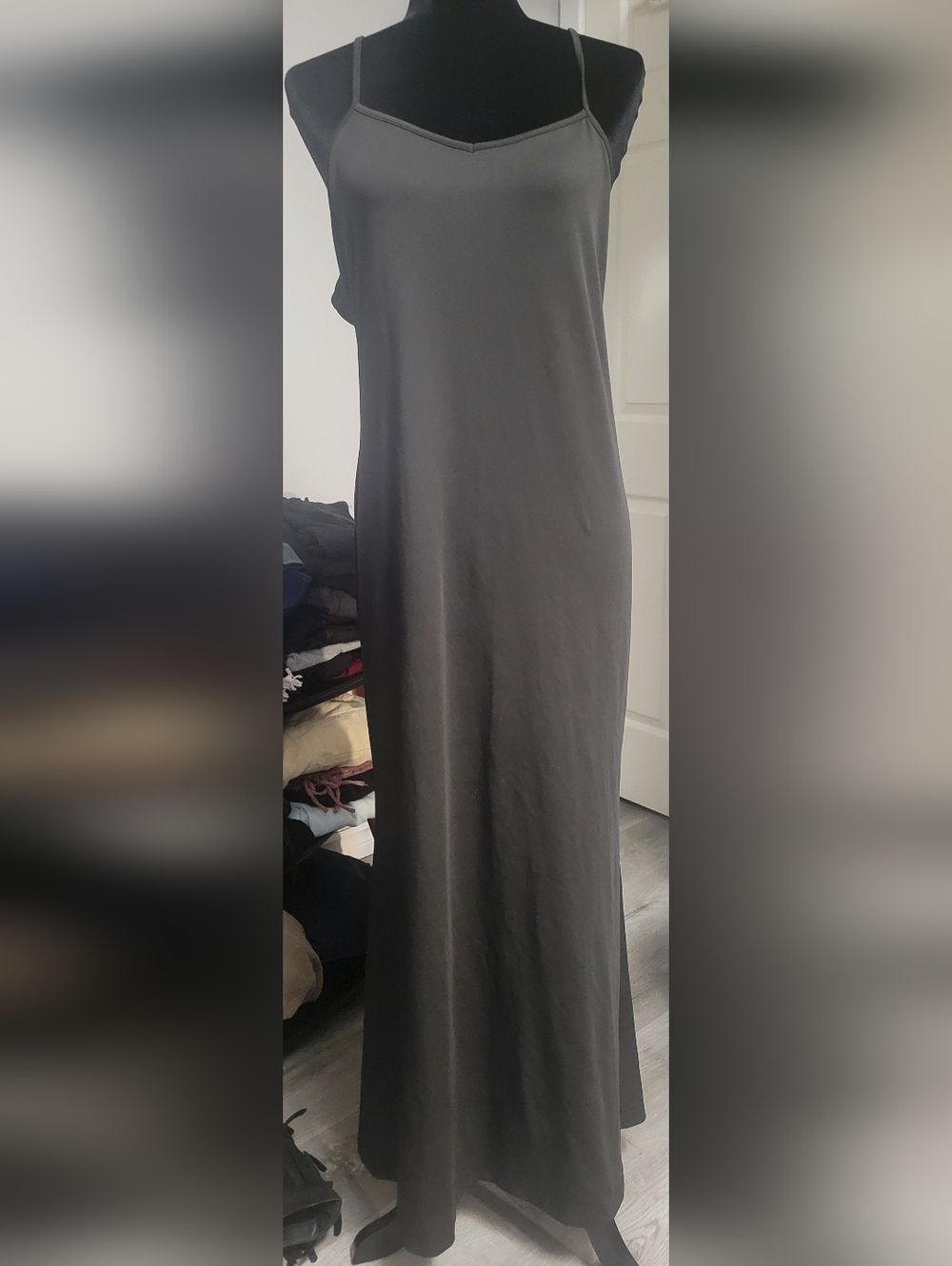 5/$20**Unbranded Black Basic 3X Maxi Dress
